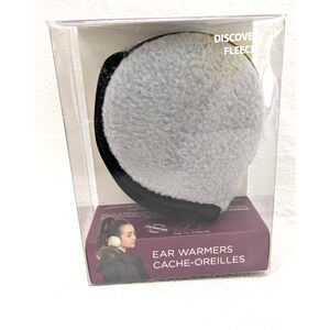 Degrees by 180s Women's Fleece Winter Behind Head Ear Warmer Gray One Size